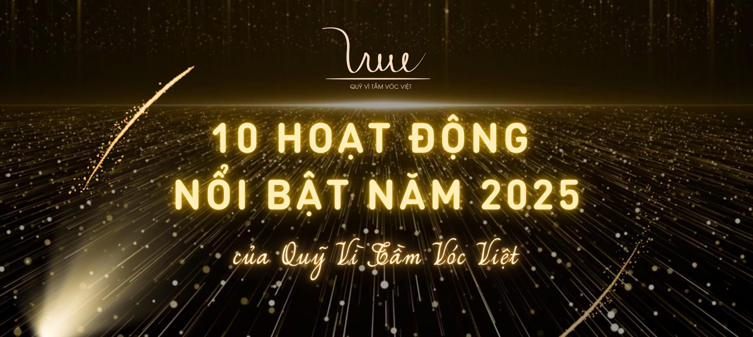 10 hoạt động nổi bật năm 2025 của Quỹ Vì Tầm Vóc Việt